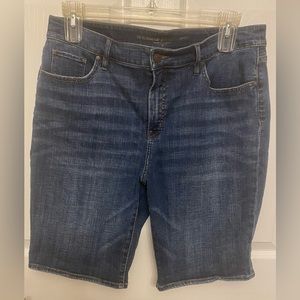 Chico’s So Slimming Girlfriend Denim Shorts
